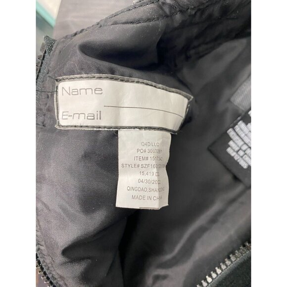 SNOZU Overalls Bibs Winter Snow Ski Pants Kids Boys Size 5 Black Gray Warm - Picture 7 of 9